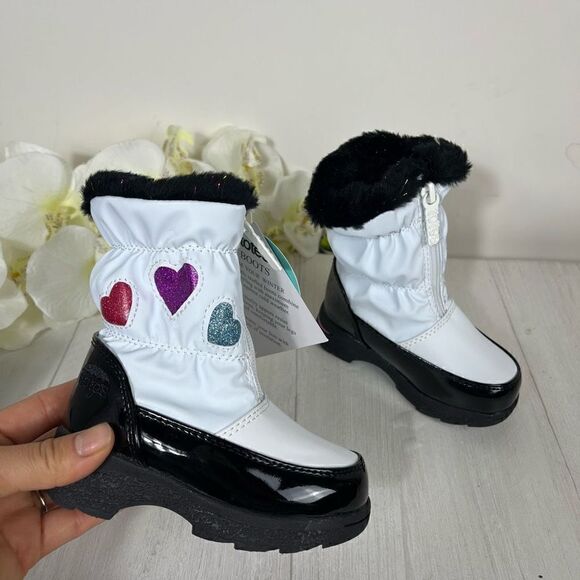 Totes Toddler Girl Waterproof Winter Boots size 6 - Picture 3 of 8